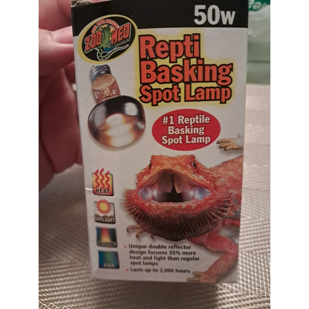Zoo Med Repti Basking Spot Lamp for Reptiles 50W